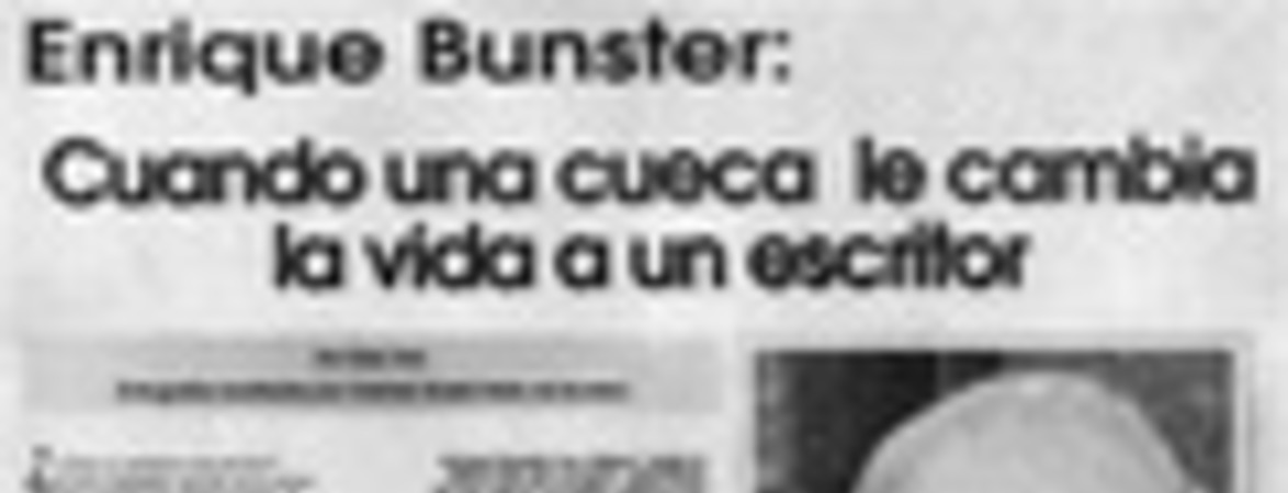 Enrique Bunster, cuando una cueca le cambia la vida a un escritor