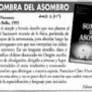 A la sombra del asombro  [artículo] Edmundo Moure.