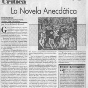 La novela anecdótica  [artículo] Javier Edwards Renard.