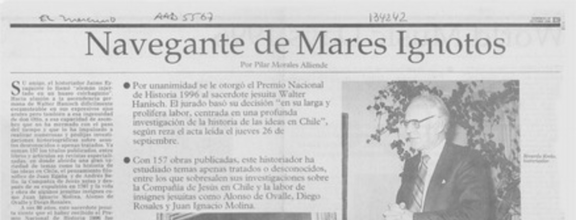Navegante de mares ignotos
