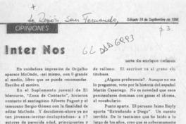 Inter Nos  [artículo] Enrique Neiman.