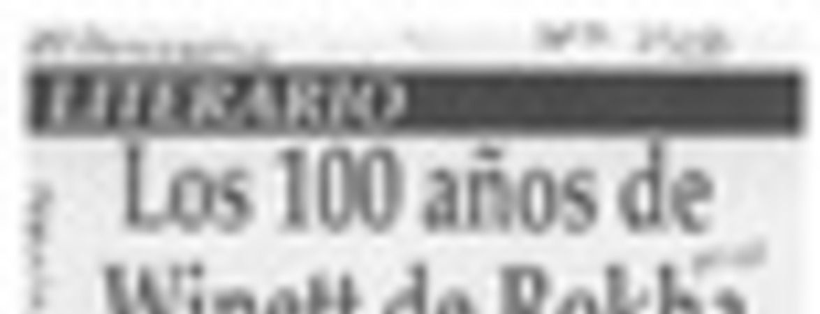 Los 100 años de Winett de Rokha  [artículo] José Vargas Badilla.
