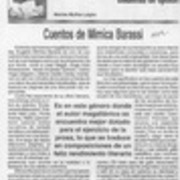 Cuentos de Mimica Barassi  [artículo] Marino Muñoz Lagos.