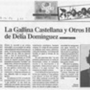 La gallina castellana y otros huevos, de Delia Domínguez  [artículo] Ximena Adriasola.