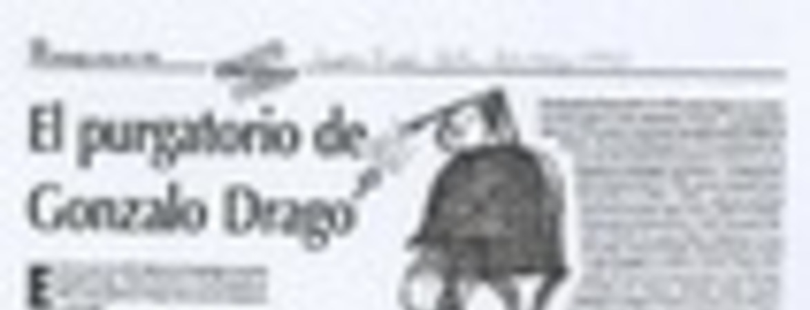 El purgatorio de Gonzalo Drago