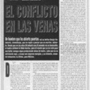 El conflicto en las venas