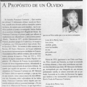 A propósito de un olvido  [artículo] E. J.