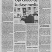 Ojo crítico de la clase media