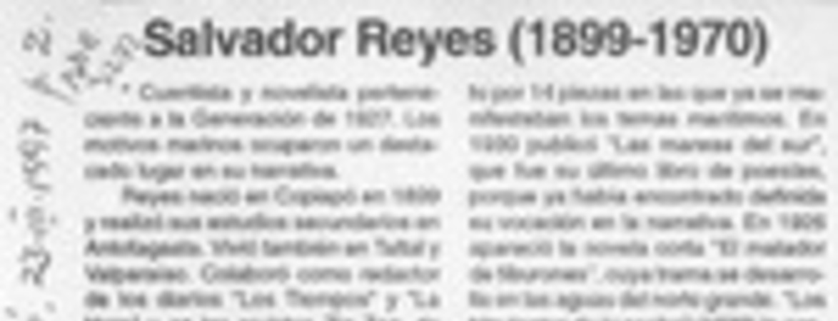 Salvador Reyes (1899-1970)