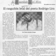 El rasguñón letal del poeta Rodrigo Lira  [artículo] Yanko González Cangas.