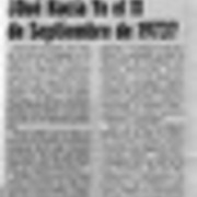 Qué hacía yo el 11 de septiembre de 1973?  [artículo] Daniel Osorio G.