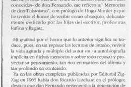 Don Fernando Santiván, valdiviano por adpoción