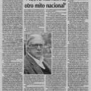 " Nueva narrativa, otro mito nacional"  [artículo] Hernán Soto.