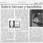 Sobre héroes y bandidos  [artículo] Filebo.