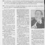 Es difícil escribir la historia actual porque la gente quedó enfrentada (entrevista)