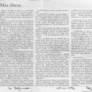 Más libros  [artículo] Gonzalo Vial Correa.