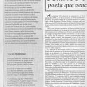 Domingo Gómez Rojas poeta que venció al olvido  [artículo].