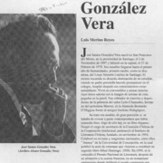 La sobriedad de González Vera  [artículo] Luis Merino Reyes.