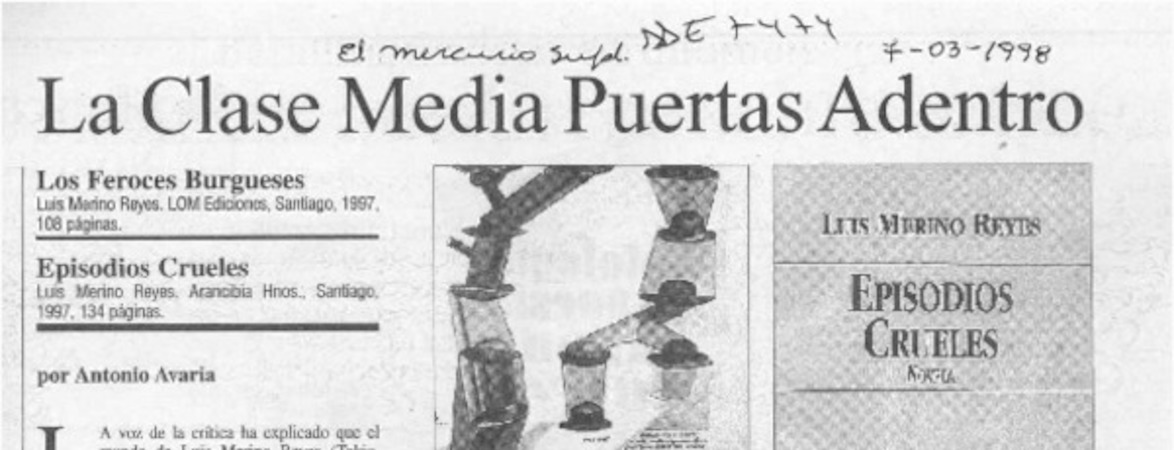 La clase media puertas adentro  [artículo] Antonio Avaria.