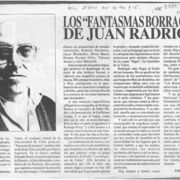 Los "Fantasmas borrachos" de Juan Radrigán  [artículo] Fernando Quilodrán.