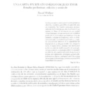 Una carta: un relato inédito de Juan Emar