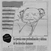 La poesía como profundización y defensa de los derechos humanos
