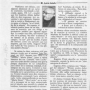 Crónica del silencio