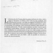 Carlos Vicuña Fuentes, "La tiranía en Chile"