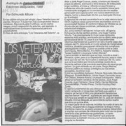 Jóvenes "veteranos del 70"  [artículo] Edmundo Moure.