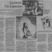 Escritora de espacios