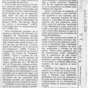Recuerdo para Juan Uribe Echevarría  [artículo] René Tornero.