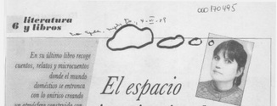 El espacio imaginativo de Alejandra Basualto