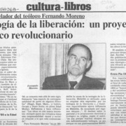 Teología de la liberación, un proyecto político revolucionario  [artículo] Lillian Calm.