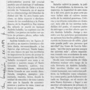 Silencio en el Norte Grande  [artículo] Andrés Gallardo.