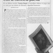 Con la camiseta puesta  [artículo] Ana María Larraín.