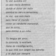 En la muerte de Gabriela Mistral