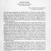 Horizonte perceptivo y cognoscitivo en dos obras de Waldo Rojas