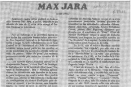 Max Jara