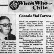 Gonzalo Vial Correa  [artículo].