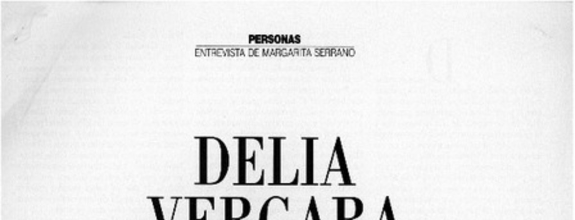 Delia Vergara tiempo de sosiego  [artículo] Margarita Serrano.