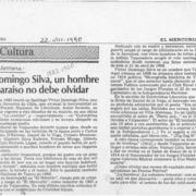 Víctor Domingo Silva, un hombre que Valparaíso no debe olvidar  [artículo] Pedro Mardones Barrientos.
