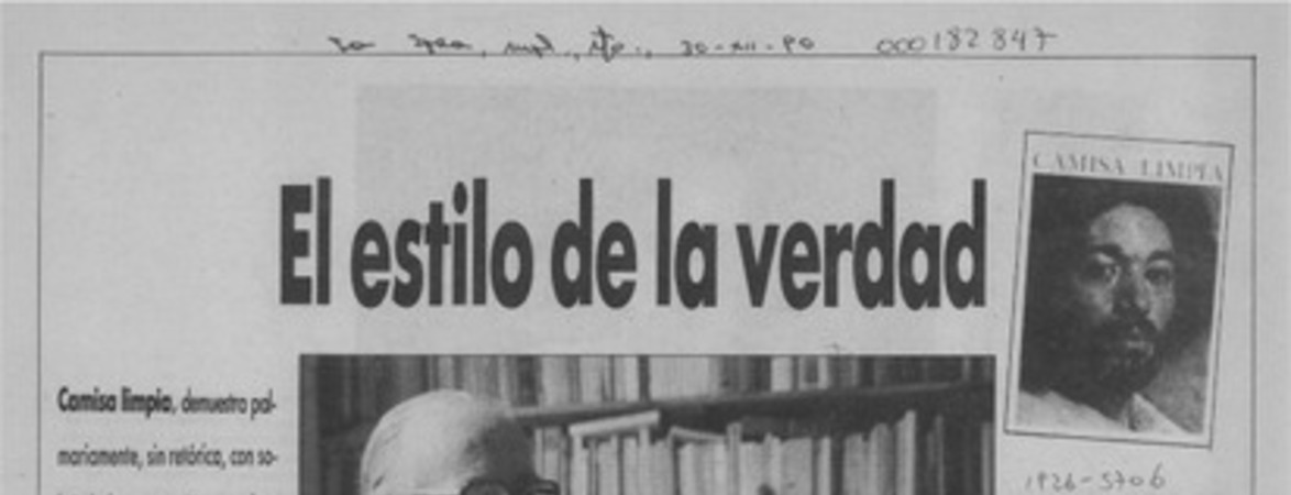 El estilo de la verdad