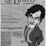 "Soy una persona a medio camino"  [artículo] Ana María Larraín.