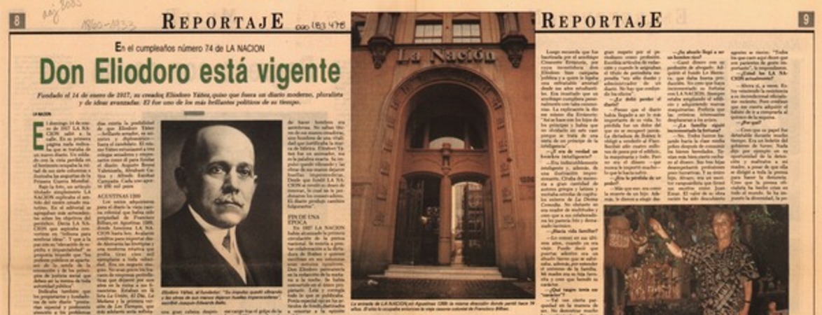 Don Eliodoro está vigente