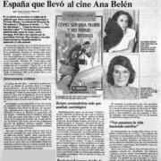 "Cómo ser mujer y no morir en el intento", el libro superventas de España que llevó al cine Ana Belén  [artículo] Ana Josefa Silva V.