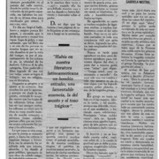 Sobre un bello poema chileno