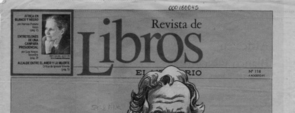Alfonso Alcalde, "Nadie sabe quién soy"  [artículo] Ana María Larraín.