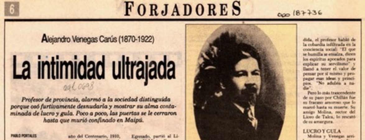 La intimidad ultrajada