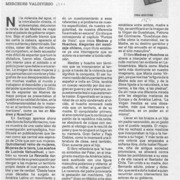Memoria de mujeres  [artículo] Mercedes Valdivieso.