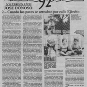 Cuando los pavos se arreaban por calle Ejército  [artículo].